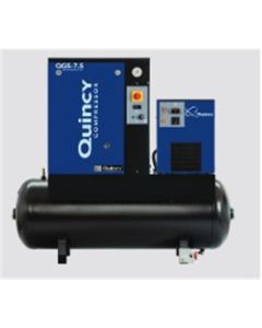 7.5hp Quincy rotary screw with dryer