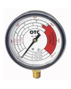 OTC9652 image(1) - OTC GAUGE PRESSURE AND TONNAGE 4 SCALES