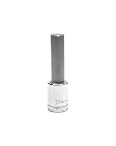 KDT82576 image(0) - 1/2" Drive Mid Length Hex Bit Metric Socket 17mm