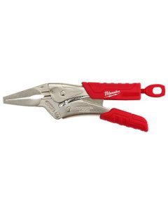 MLW48-22-3406 image(0) - 6" Long Nose Locking Pliers w/ Durable Grip