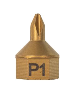 Mayhew No. 1 Phillips&reg; Dual Drive Bit, 7/16" Drive