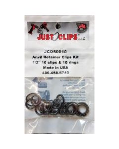 10-pk 1/2" clip o-ring kit