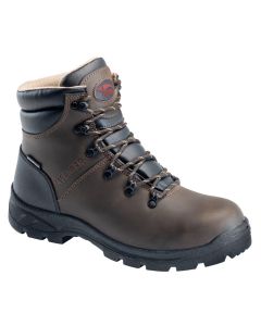 FSIA8225-7W image(0) - Avenger Work Boots - Builder Series - Men's Boots - Steel Toe - IC|EH|SR - Brown/Black - Size: 7W
