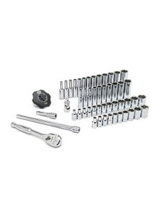 KDT80300P image(0) - Gearwrench 51 Pc. 1/4" Drive 6 Point 120XPT SAE/Metric Standard and Deep Mechanics Tool Set