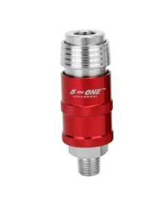 MILS-1751 image(1) - Milton Industries Safety Exhaust Coupler, 1/4" body, 1/4" MNPT