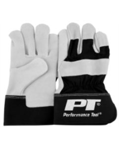 PT Leather Work Gloves - 3 pair