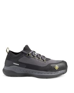 VFI4T8NBY-7 image(0) - Workwear Outfitters Terra Eclipse Athletic Work Shoe Black/Yellow EH Composite Toe Size 7