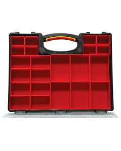 Homak Manufacturing Plastic Organizer with 22 Removable Bins