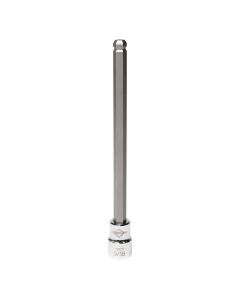 MAY16707 image(0) - Mayhew Mayhew 5/16-Inch SAE Ball Hex Long Insert Socket Bit, 3/8-Inch Drive