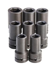 PROJ76108 image(0) - PROTO Proto 1" Drive 8 Piece Deep Impact Socket Set - 6 Point SAE