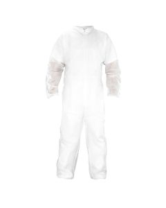 SAS Safety Disp. Lightweight Polypropylene Coveralls, XL