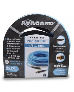 BLBAVGPU14100 image(0) - BluBird Avagard Poly Air Hose Assembly 1/4" x 100'