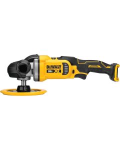 DTWDCM849B image(0) - DeWalt  20V Max* XR Cordless Polisher, Rotary, Variable Speed, 7-Inch, 180 Mm, Tool Only