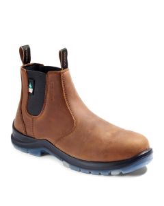 VFIR4NRBN-4 image(0) - Workwear Outfitters Terra Murphy Chelsea Composite Toe EH Brown Boot Size 4