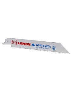 LEX20561 image(0) - Lenox Tools Reciprocating Saw Blades, 610R, Bi-Metal, 6 in. Lo