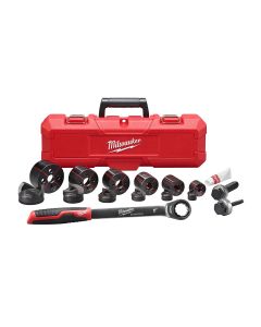 MLW49-16-2694 image(0) - Milwaukee Tool EXACT 1/2" to 2" Hand Ratchet Knockout Set