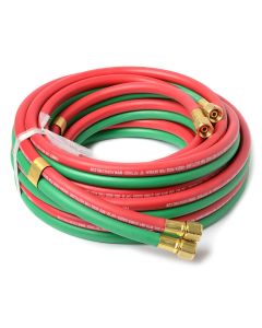 Forney Industries R-Grade Oxy-Acetylene Hose, 1/4 in x 25ft