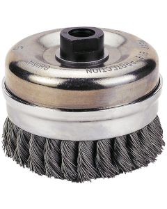 FPW1423-2116 image(0) - Firepower CUP BRUSH, 6" KNOTTED WIRE