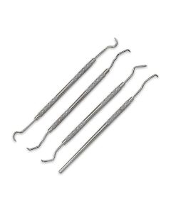 CTA9920 image(0) - CTA Manufacturing 4 Pc Dental Pick Set