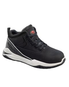 Avenger Work Boots Reaction Series - Men's High Top Athletic Shoe - Aluminum Toe - AT |EH |SR - Black - Size: 14M