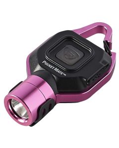 STL73303 image(1) - Streamlight Pocket Mate USB Rechargeable Ultra-Compact Keychain Light - Pink