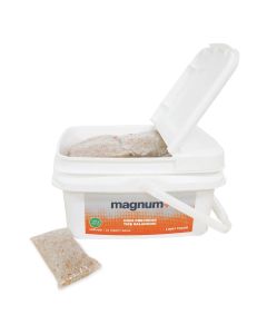 MRILFP150 image(0) - Martins Industries Magnum+ Tire Balancing Beads, 4.5oz / 128g, Fleet Tub 24 Bags