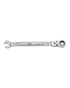 MLW45-96-9811 image(1) - Milwaukee Tool 11/32" Flex Head Ratcheting Combination Wrench