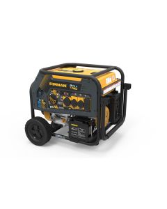 Dual Fuel 10000/8000W Electric Start Gas or Propane Powered Portable Generator with Wheel Kit