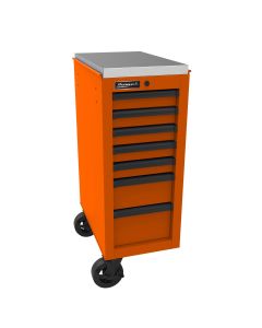 HOMOG08014070 image(0) - Homak Manufacturing RS PRO 14-1/2 in. 7-Drawer Side Cabinet, Orange