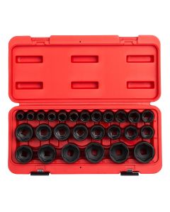 SUN2645 image(1) - Sunex 26-Piece 1/2 in. Drive Metric Impact