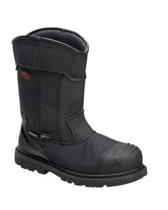 FSIA7801-8M image(0) - Avenger Work Boots A-MAX Series &hyphen; Men's Met Guard 8" Work Boot - Carbon Toe - CN | EH | PR | SR - Brown - Size: 8M