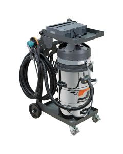 DYBM1015SP-B image(0) - Dynabrade Automotive Mega-Raptor Vac&reg;Pro Pack Vacuum System: Vacuum Kit w/6" Spirit ROS & Cart, M-Class, 120v/60Hz, 15 Amp, 20 gal.