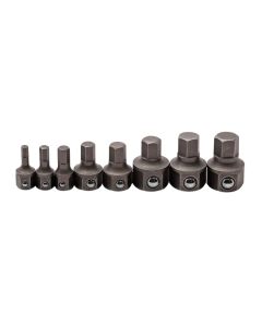 KDT81550 image(0) - 8 Pc. Metric Hex Ratcheting Wrench Insert Bit Set