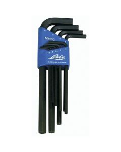 LIS42650 image(0) - Lisle HEX KEY SET 9 PC METRIC LONG 1.5-10MM