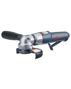 IRT3445MAX image(0) - Ingersoll Rand Air Angle Grinder, 4.5" Wheel, 5/8 in- 11 Thread, 12000 RPM, Rear Exhaust, 0.88 HP