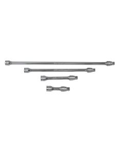 KKN3760LZ-4 image(0) - Ko-ken USA 3/8 Sq. Dr. Locking Z-series Extension Bar 4-piece Set