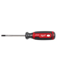 Milwaukee Tool 3/16" Cabinet 3" Cushion Grip Screwdriver (USA)