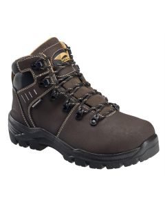 Avenger Work Boots Avenger Work Boots - Hammer Series - Men's Met Guard 8" Work Boot - Carbon Toe - CN | EH | PR | SR - Brown - Size: 12W