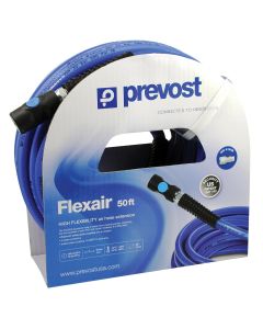 Prevost Prevost 3/8" ID x 50' Flexair Hose with Safety Coupling - Industrial