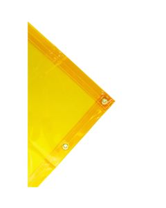 SRW36296 image(0) - Wilson by Jackson Safety Wilson by Jackson Safety - Transparent Welding Curtain - 6' x 6' - Weight (per sq. yd.) 13 oz - Thickness 0.014" - Gold - Amp Usage Low/Medium