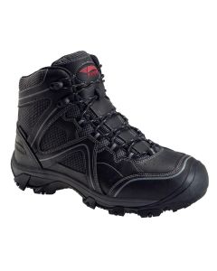 Avenger Work Boots Avenger Work Boots - Crosscut Series - Men's Boots - Steel Toe - IC|EH|SR|PR - Black/Black - Size: 6W
