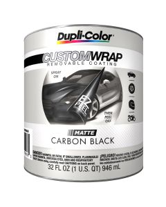 DUPCWBQ794 image(0) - Krylon Custom Wrap, Carbon Black