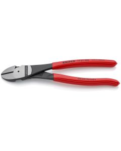 KNP7421200SBA image(1) - KNIPEX 8" Carded Angled Diag Cutter