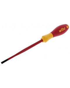 WIH32052 image(0) - Wiha Tools Insul. SlimLine Slotted Screwdriver w/ Cushion Grip 4.5 x 125mm