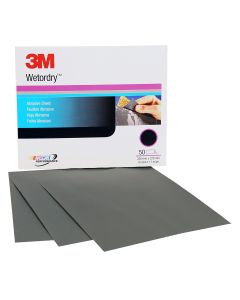 MMM2036 image(0) - 3M PAPER SHEETS IMPERIAL WETORDRY 9"X 11" P600 50/SL