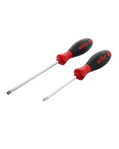 WIH30279 image(0) - Wiha Tools 2 Piece SoftFinish Slotted/Phillips Screwdriver Set