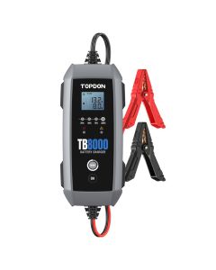 TOPTB8000 image(1) - Topdon TB8000 - 8A Smart Battery Charger LI, WET, GEL, MF, CAL, EFB, AGM