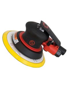 CPT7255 image(0) - Chicago Pneumatic Premium Lightweight Random Orbital Sander, Red (12,000 RPM)