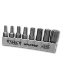 VIMIMPACT-8IP image(0) - VIM TOOLS VIM Tools 8-Piece Impact Torx Plus Bit Set