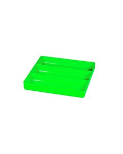 ERN5024 image(0) - Ernst Mfg. 10.5 x 10.5" 3 compartment Organizer Tray - Green